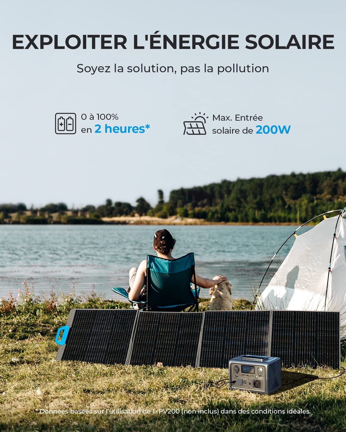 BLUETTI Générateur Électrique Portable EB3A BLUETTI Générateur Électrique Portable EB3A