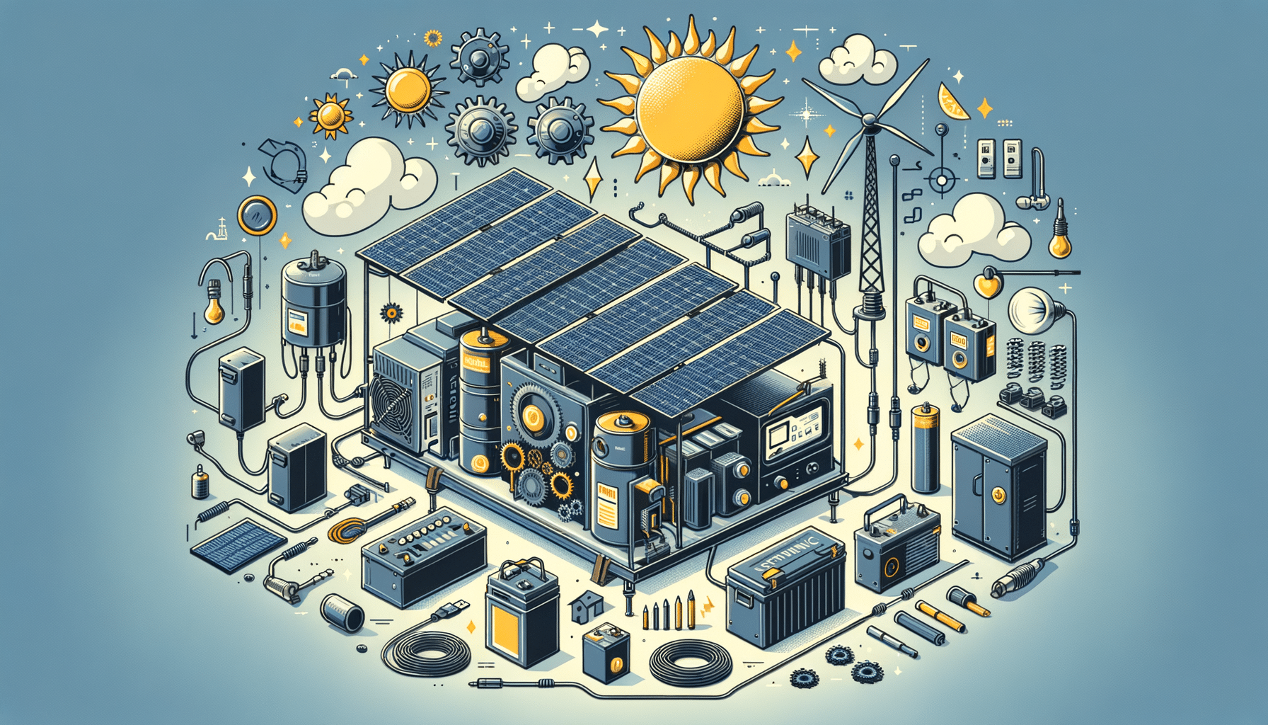 découvrez une sélection d'accessoires pour générateur solaire, pour une utilisation optimale de votre générateur solaire.