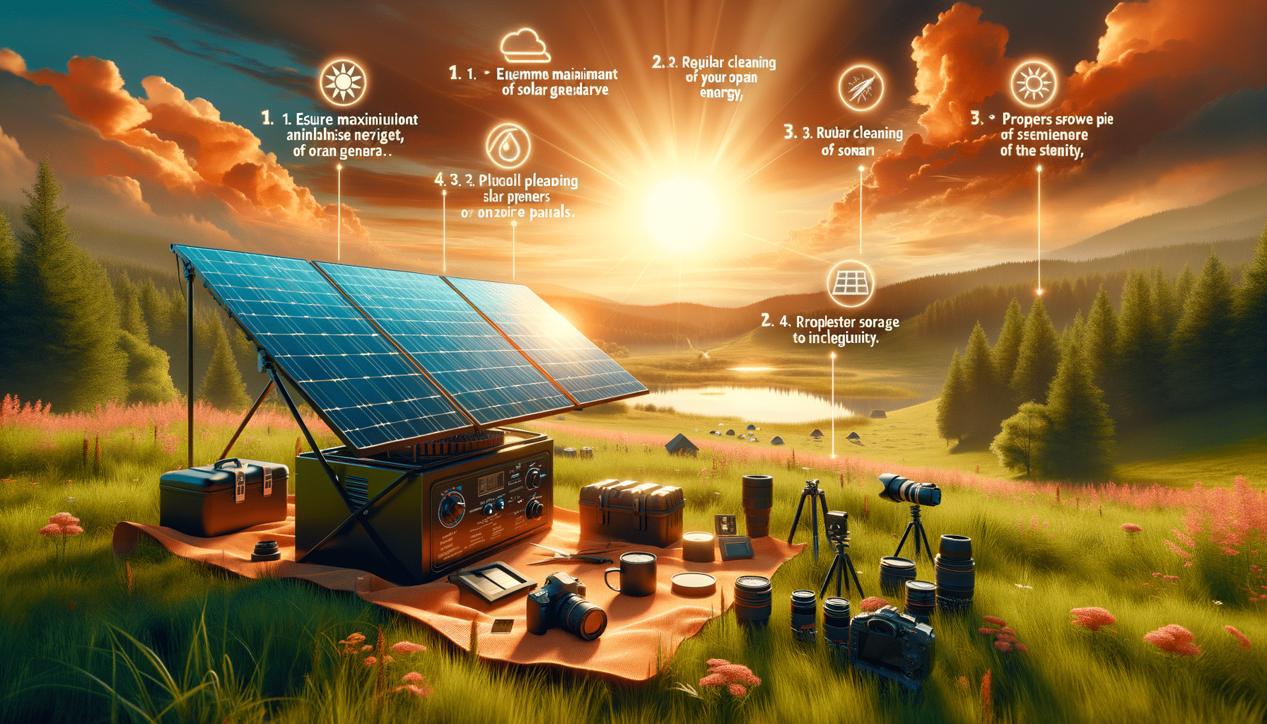 découvrez nos conseils pour maximiser l'efficacité de votre générateur solaire et tirer le meilleur parti de votre installation.