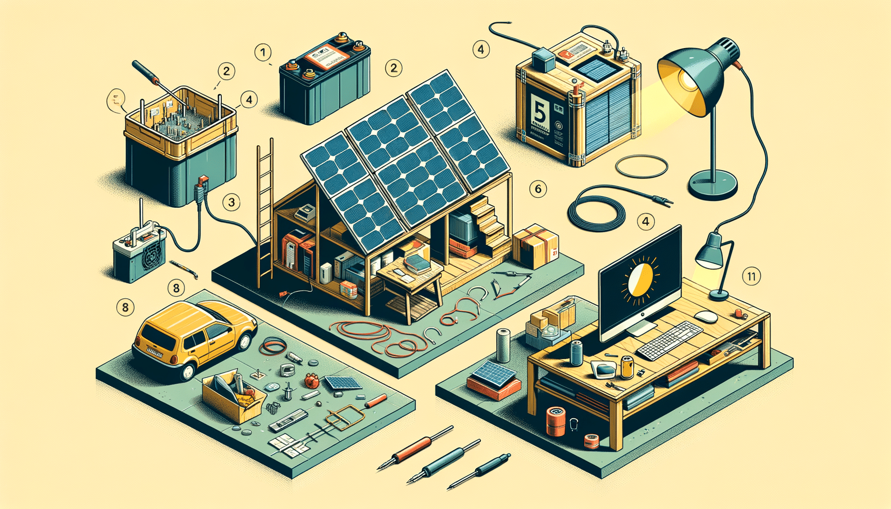 découvrez comment fabriquer votre propre générateur solaire avec notre guide pas à pas. réduisez vos factures d'électricité et devenez autonome en énergie avec un générateur solaire diy.