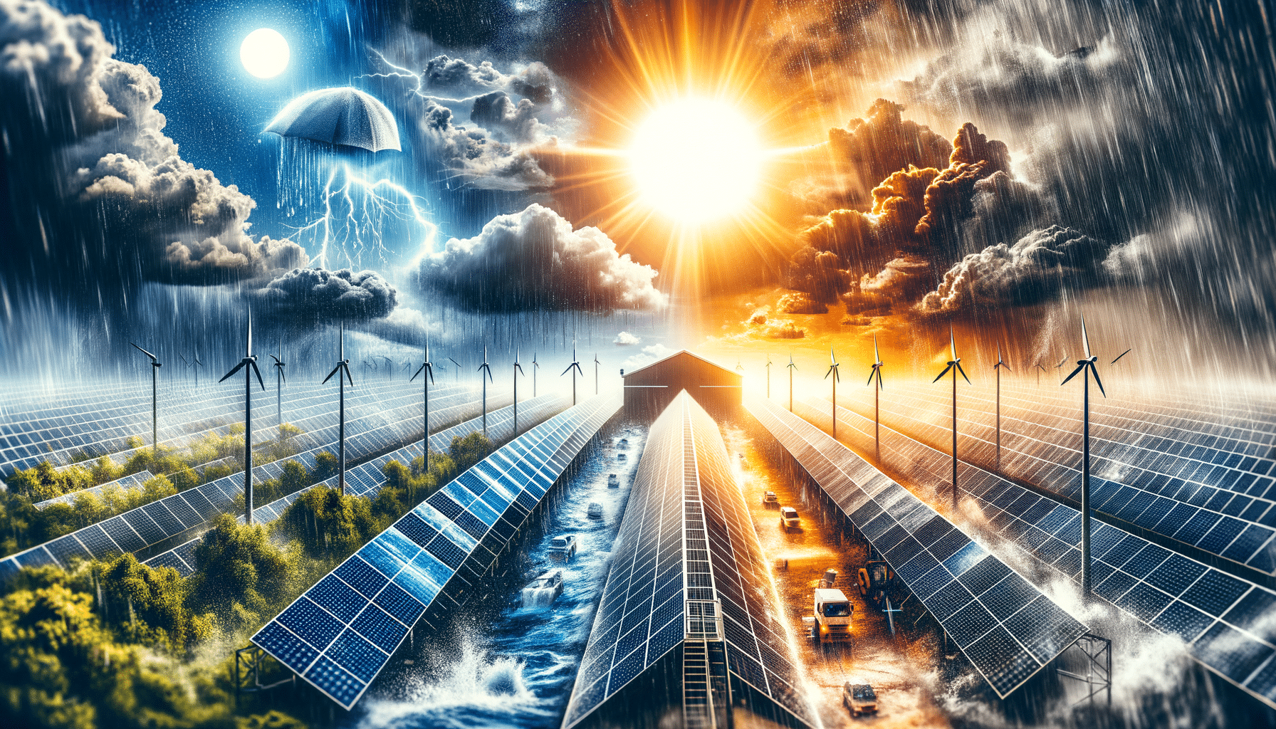 découvrez comment les conditions météorologiques impactent la production d'énergie d'un générateur solaire dans cet article informatif.