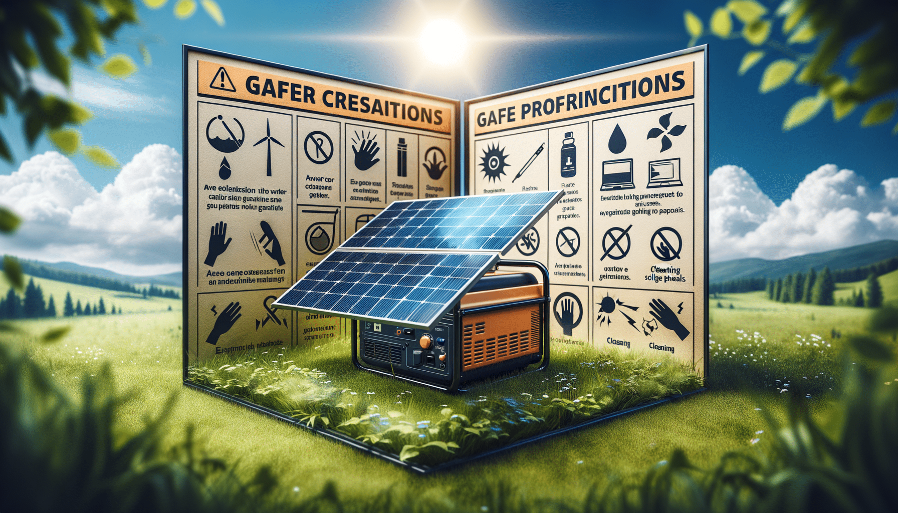 découvrez les précautions importantes à prendre en utilisant un générateur solaire pour assurer un fonctionnement sûr et efficace. en savoir plus sur les mesures de sécurité à adopter.
