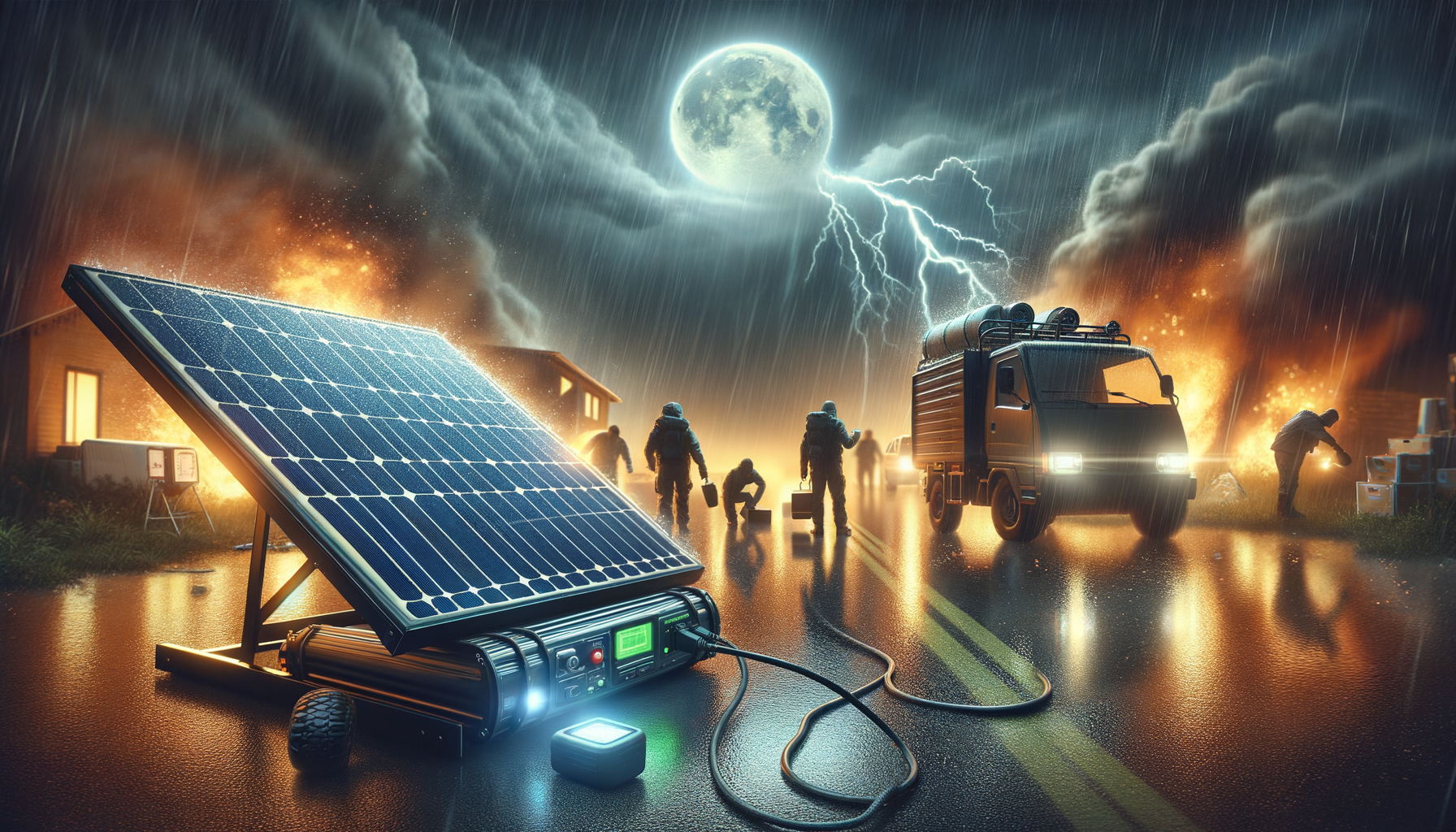 découvrez comment utiliser un générateur solaire en cas d'urgence pour obtenir de l'énergie portable et durable.